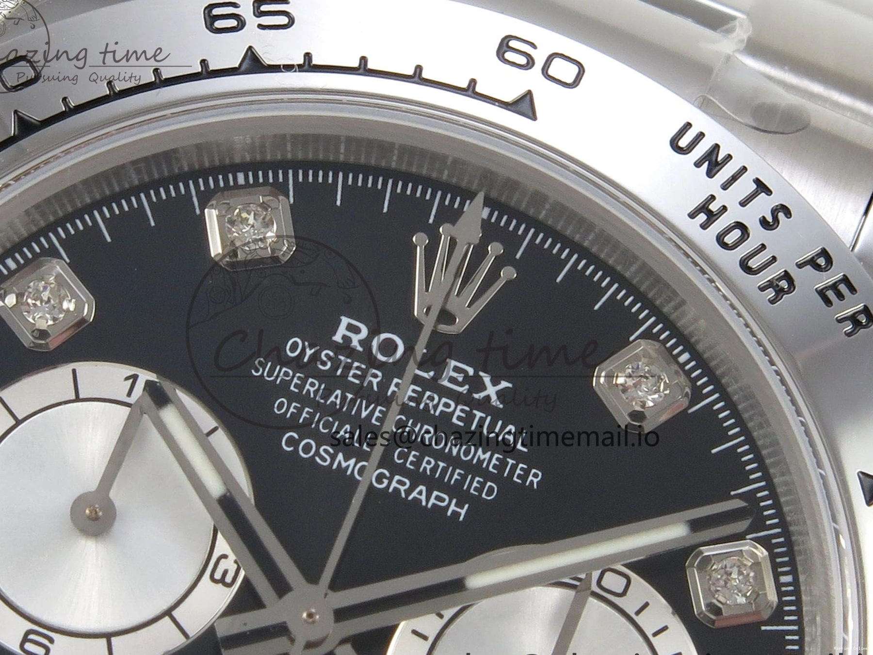 0210 Tailored Daytona 126509 Clean 1:1 Best Edition Black SS Dial on SS Bracelet Super Clone DD 255